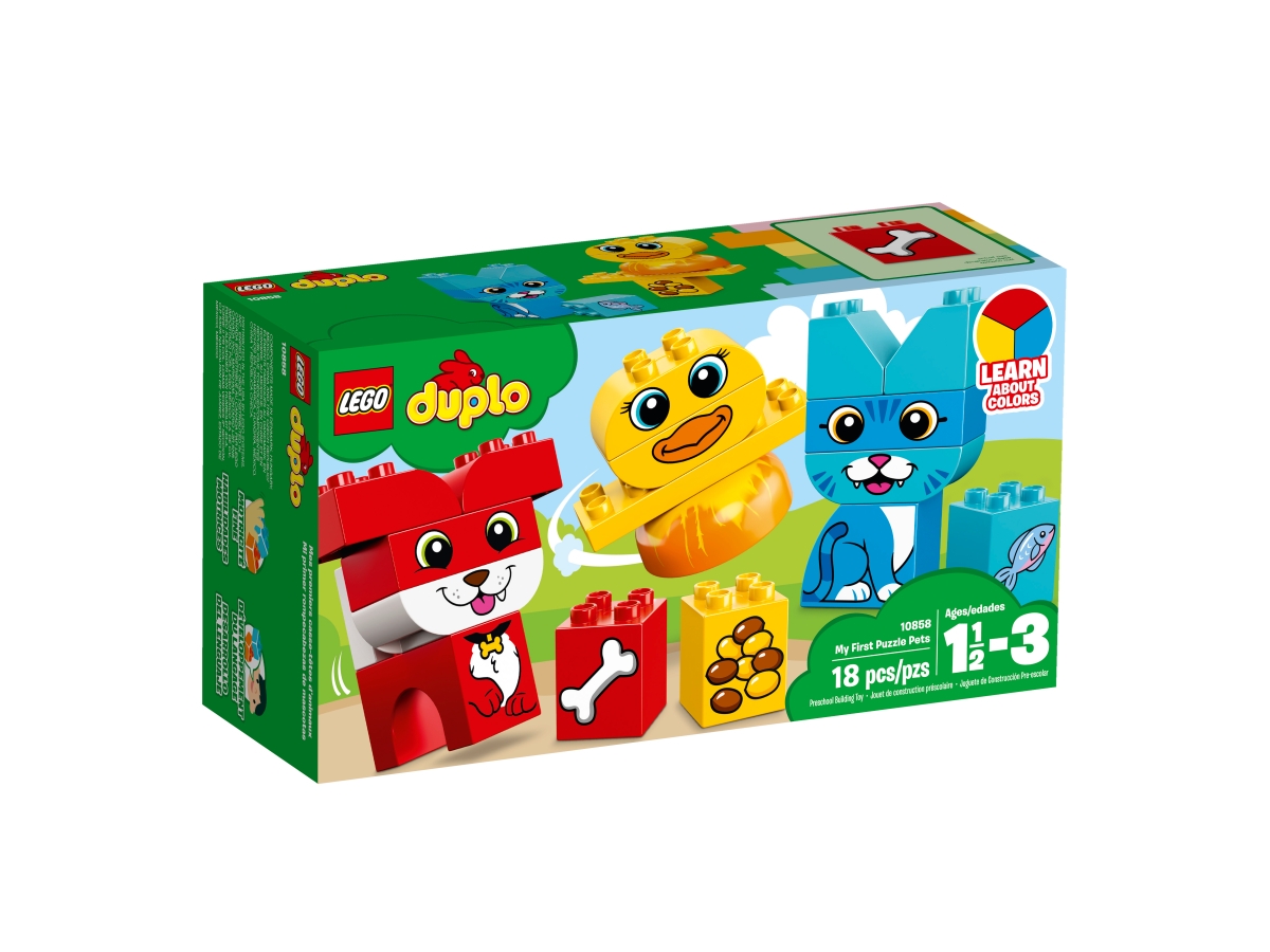 lego 10858 my first puzzle pets
