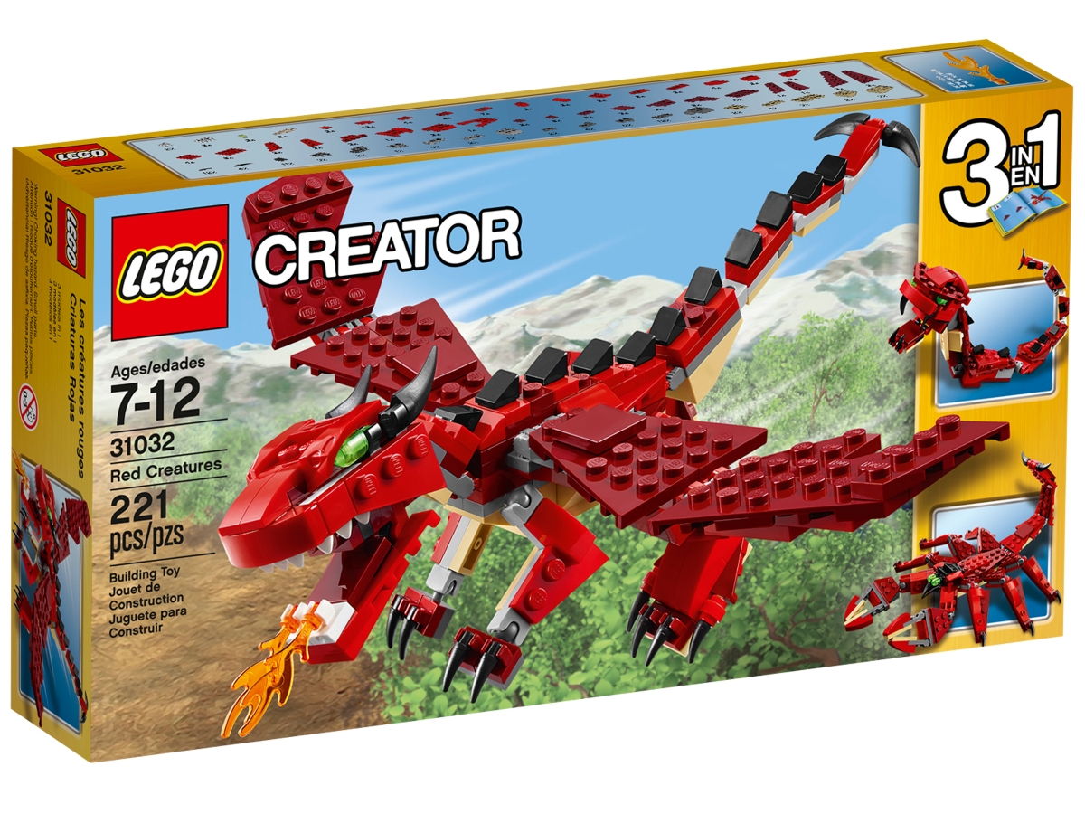 lego 31032 red creatures