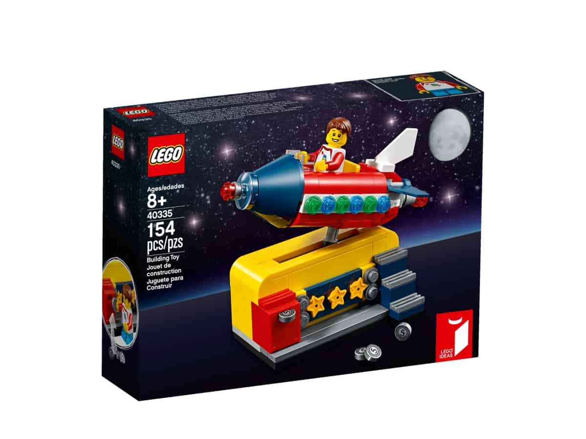 lego 40335 space rocket ride