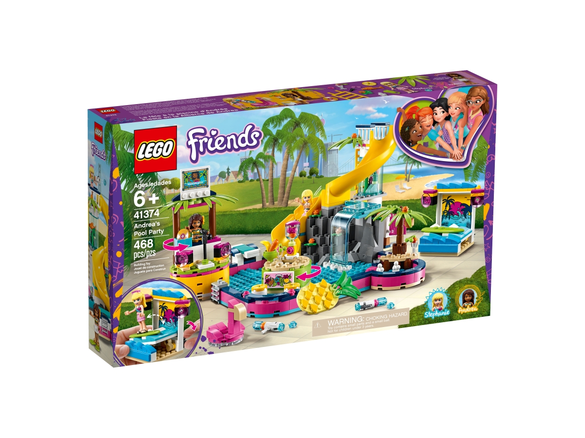lego 41374 andreas pool party