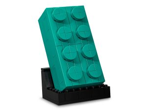 lego 5006291 2x4 teal brick