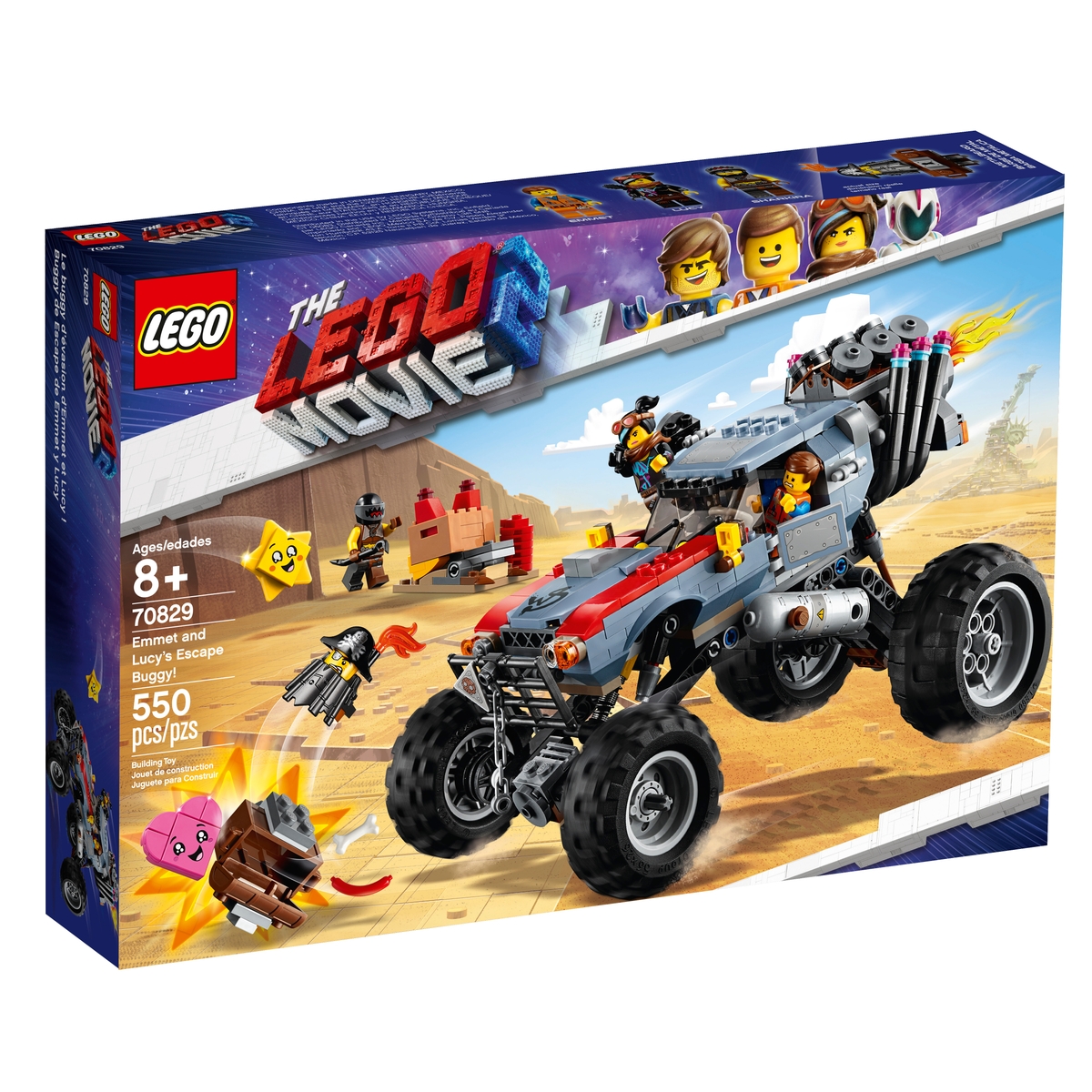 lego 70829 emmet and lucys escape buggy