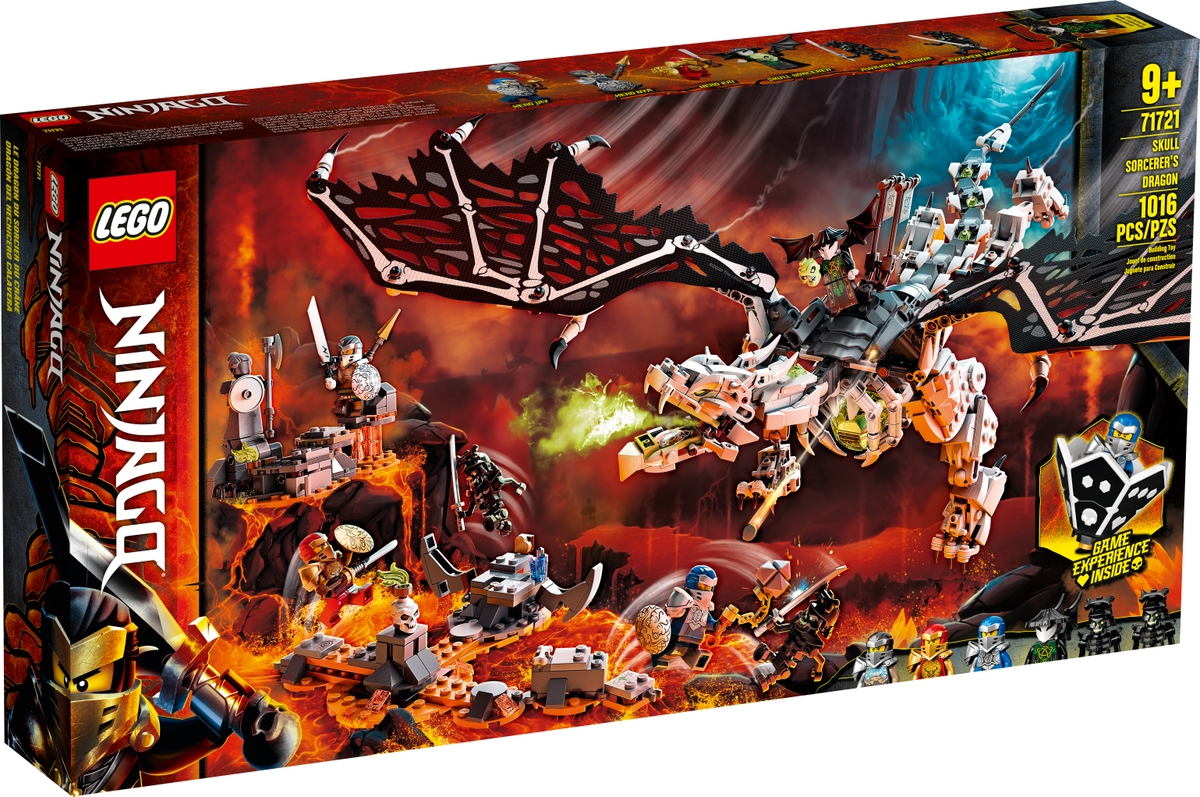 lego 71721 skull sorcerers dragon