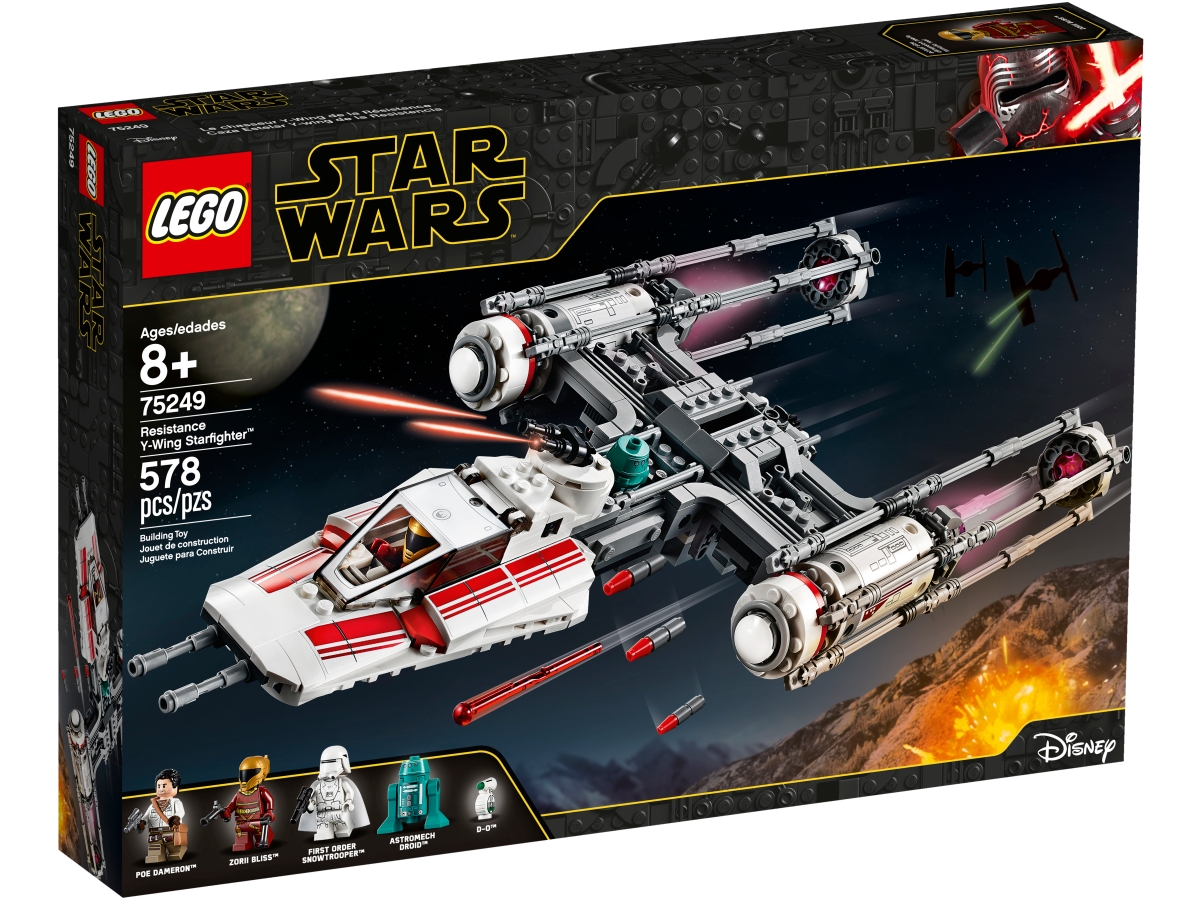 lego 75249 resistance y wing starfighter