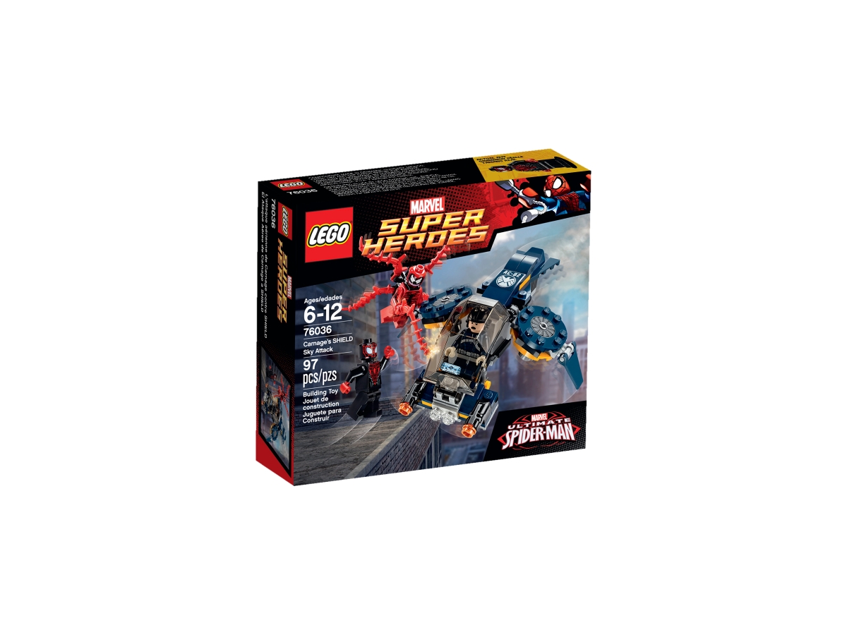 lego 76036 carnages shield sky attack