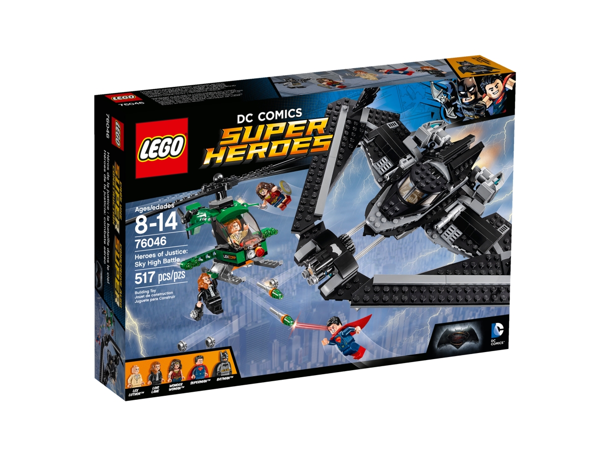 lego 76046 heroes of justice sky high battle