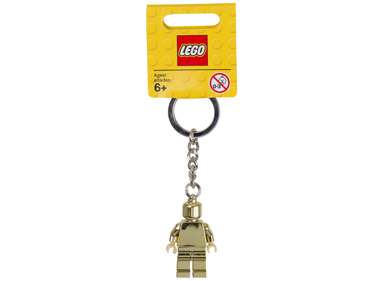 lego 850807 gold minifigure key chain