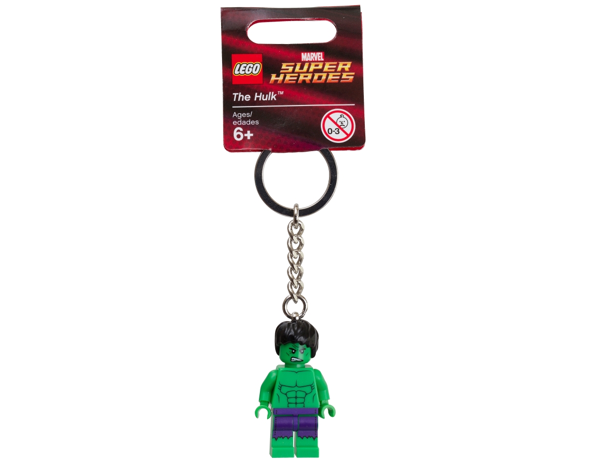 lego 850814 marvel super heroes the hulk key chain