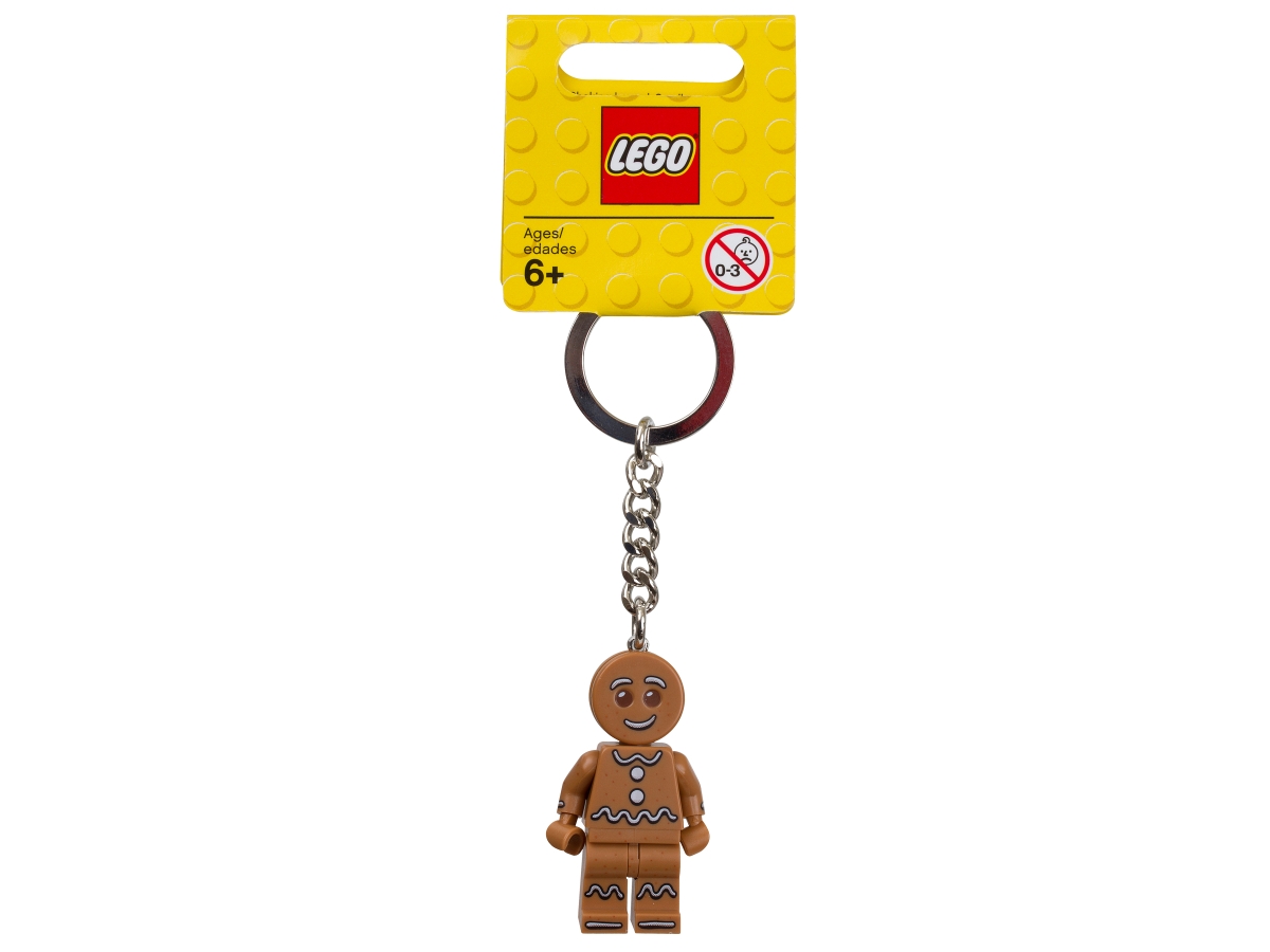 lego 851394 iconic gingerbread keyring