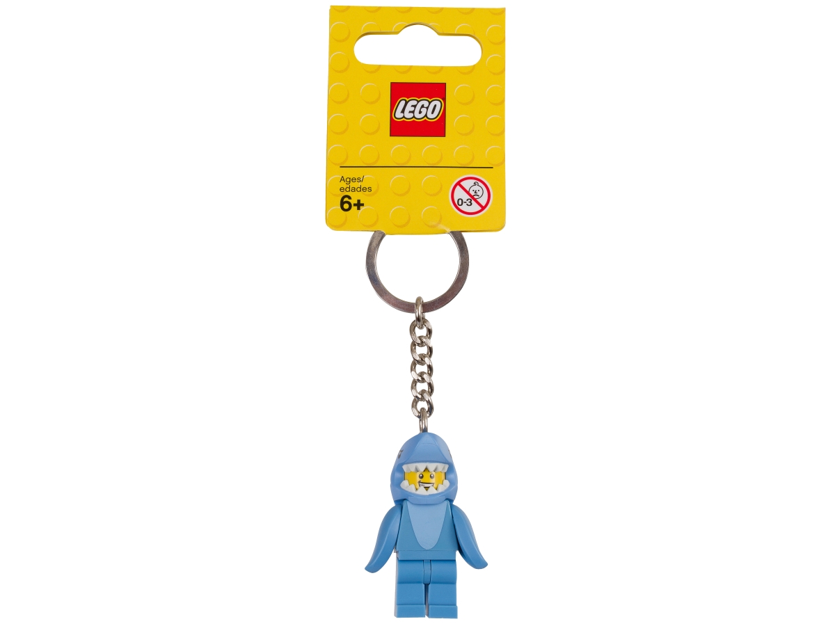 lego 853666 shark suit guy key chain