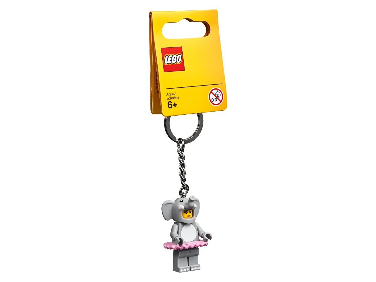 lego 853905 elephant girl key chain