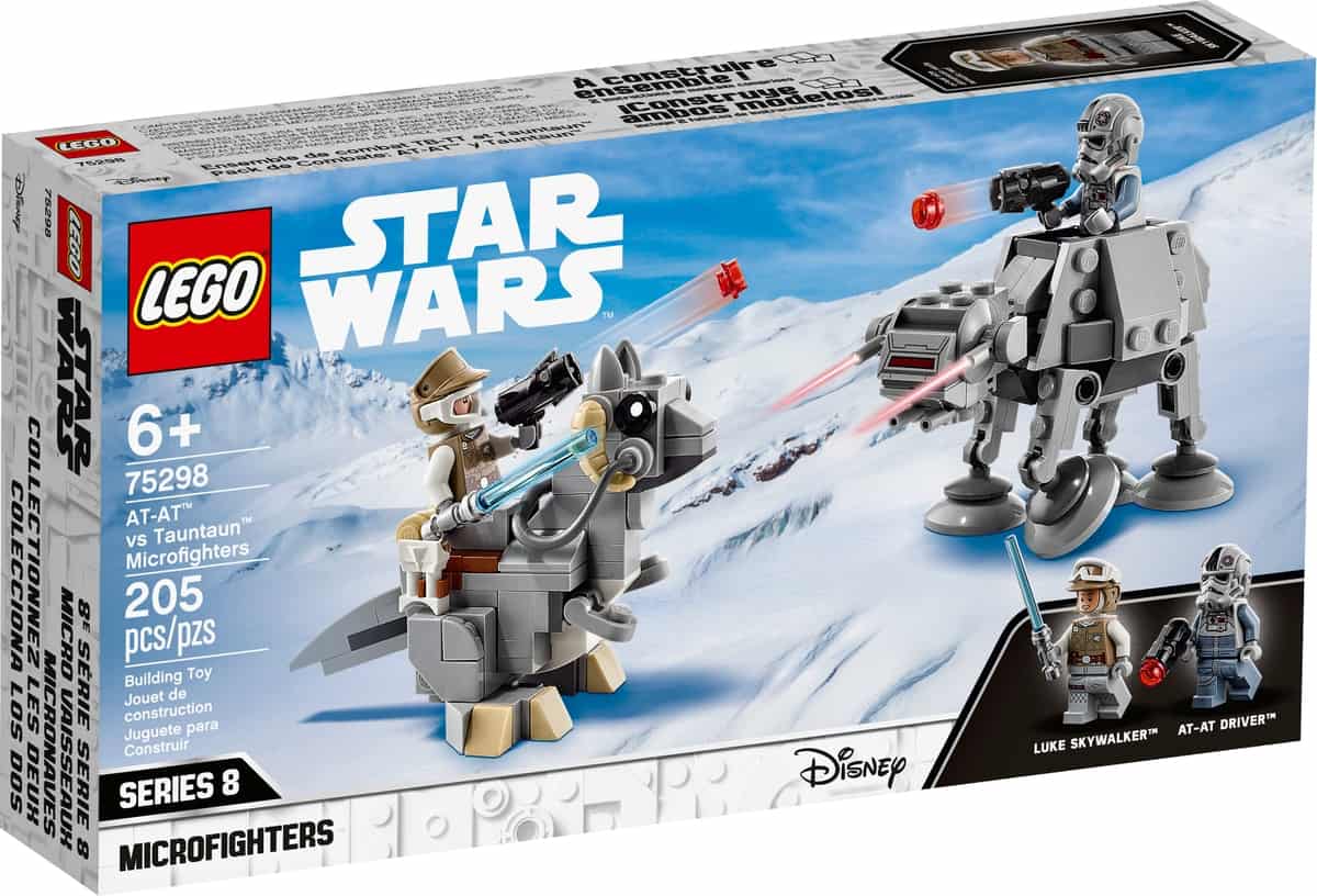 lego 75298 pack de combate at at e tauntaun