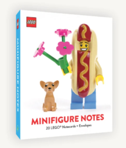 cartoes de minifiguras lego 5007178 20 cartoes e envelopes