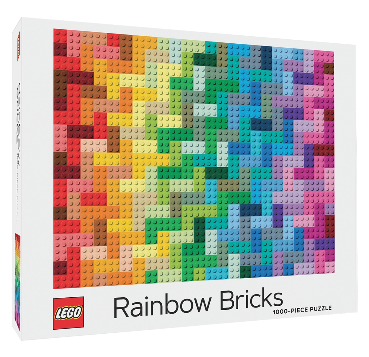 lego 5007072 puzzle de pecas arco iris com 1000 pecas