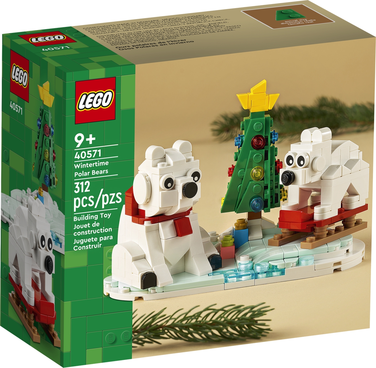 lego 40571 ursos polares no inverno