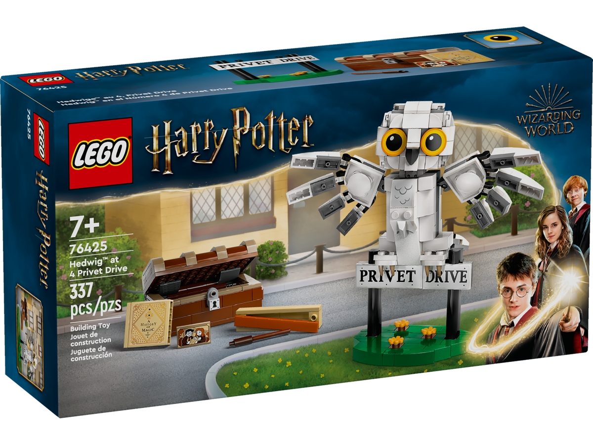 LEGO Hedwig no 4 Privet Drive 76425 – 19,99 € – Em breve